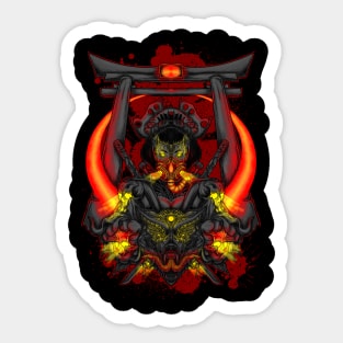 Demon Girl Sticker